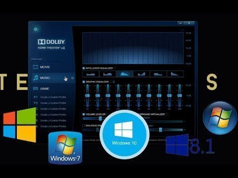 Dolby Home Theater V4 Driver Download